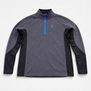 Spyder Gray Half Zip Jacket